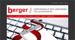 Desktop Screenshot of bergeredv.de